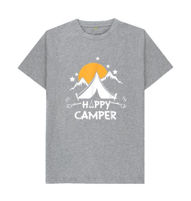 Happy Camper Cute Glamping Camp T-Shirt
