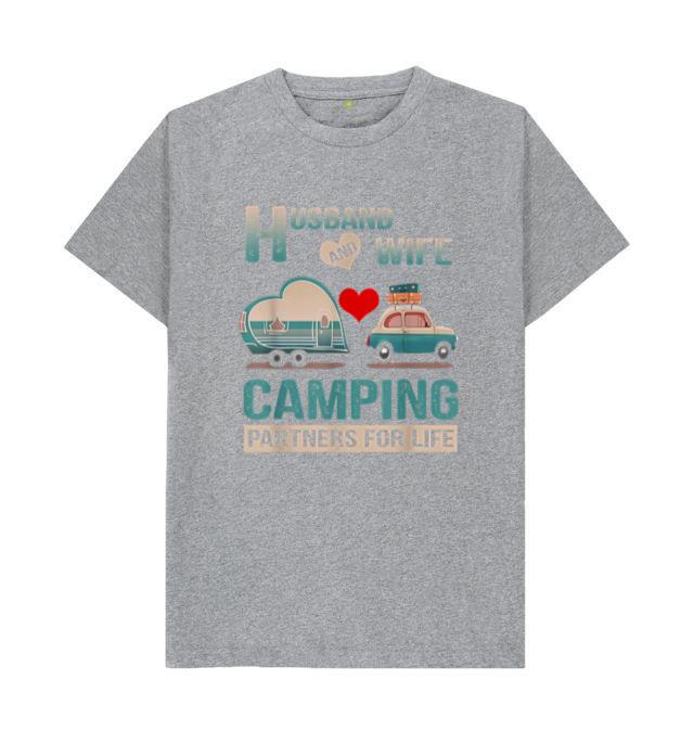 Husband And Wife Camping T-Shirt