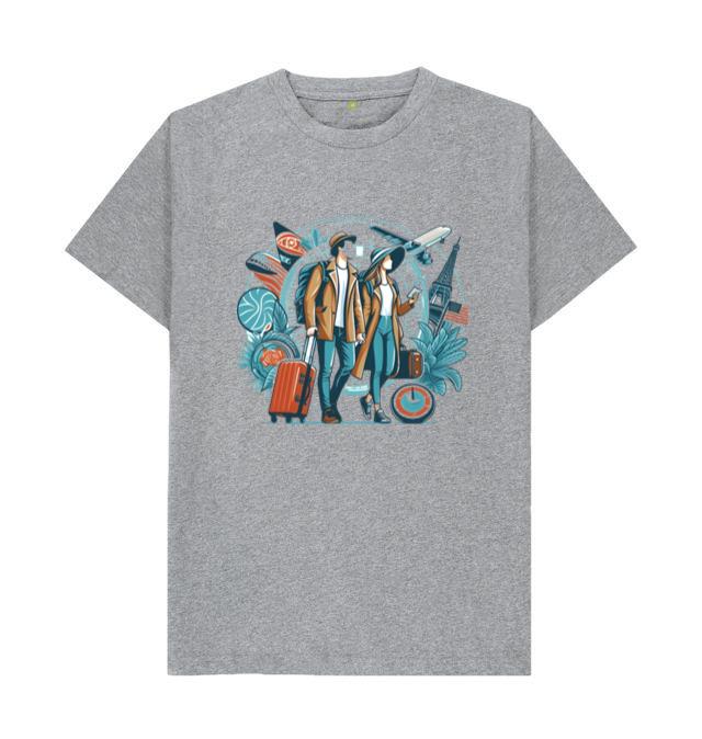 Pure Vibrant Camping Travelling T-Shirt
