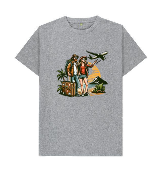 Serene Bold Camping Travelling T-Shirt