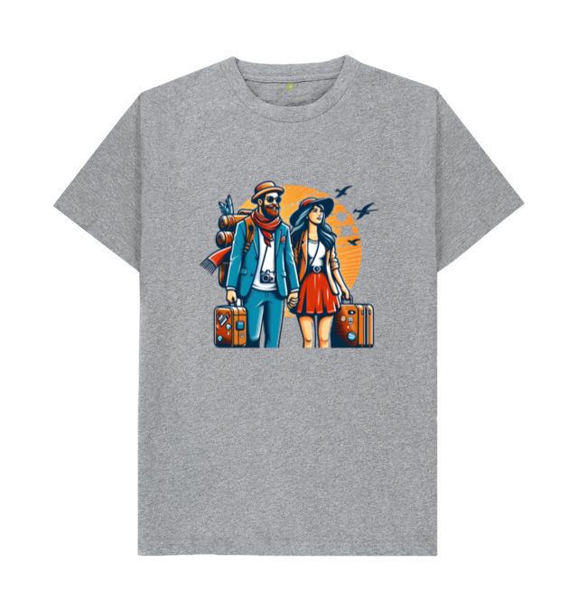 Smile Calm Travelling Camping T-Shirt