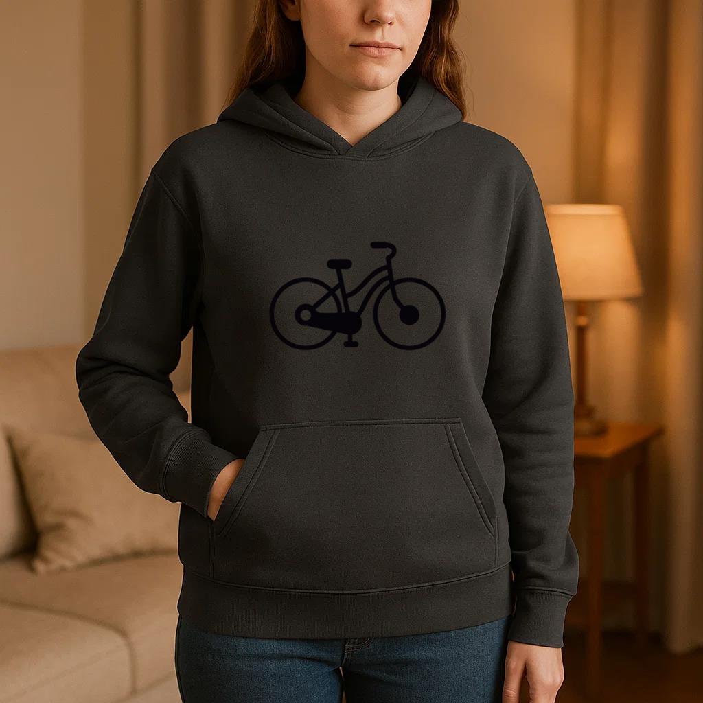 Bicycle Cut Out Hoodie - Image 3