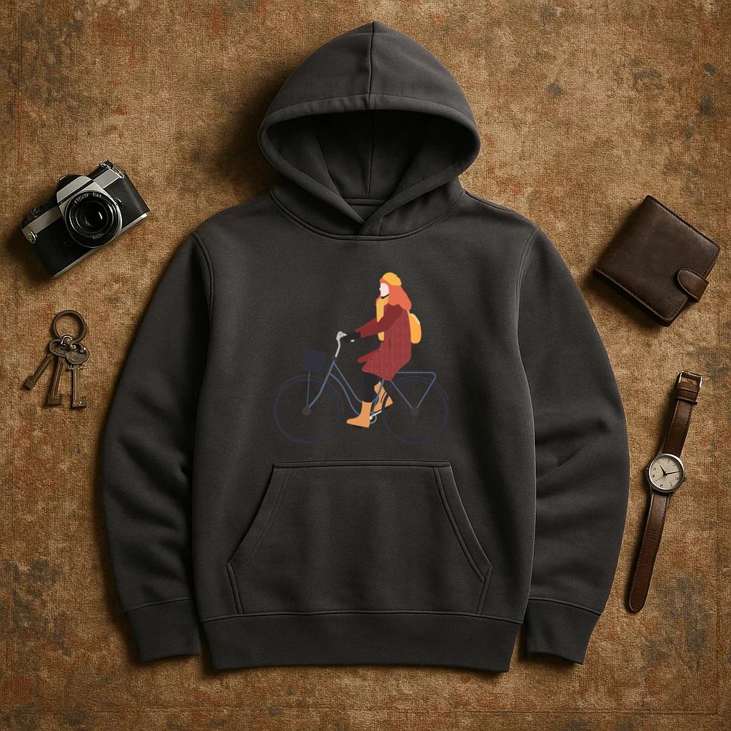 Bicycle Girl Hoodie