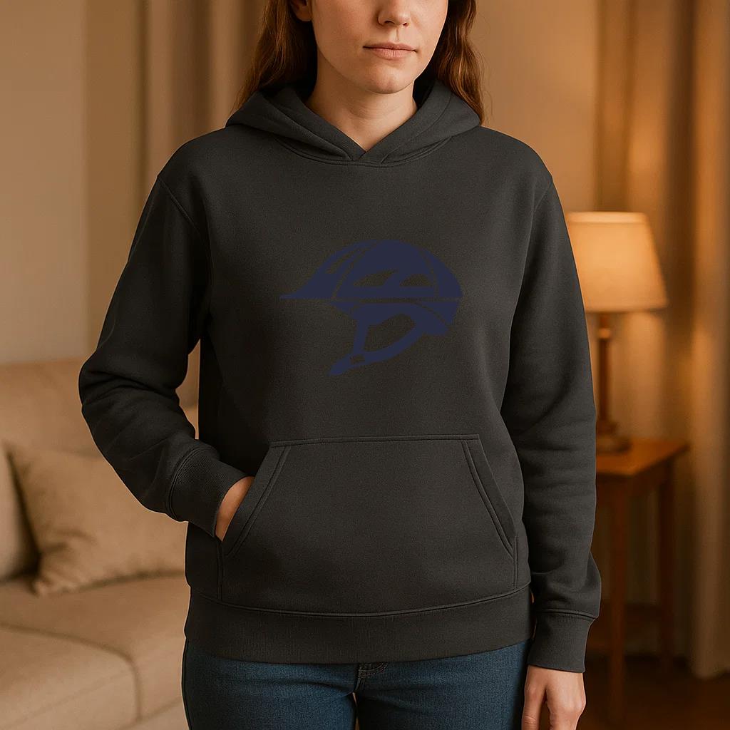 Bicycle Helmet Cut Out Hoodie - Image 3