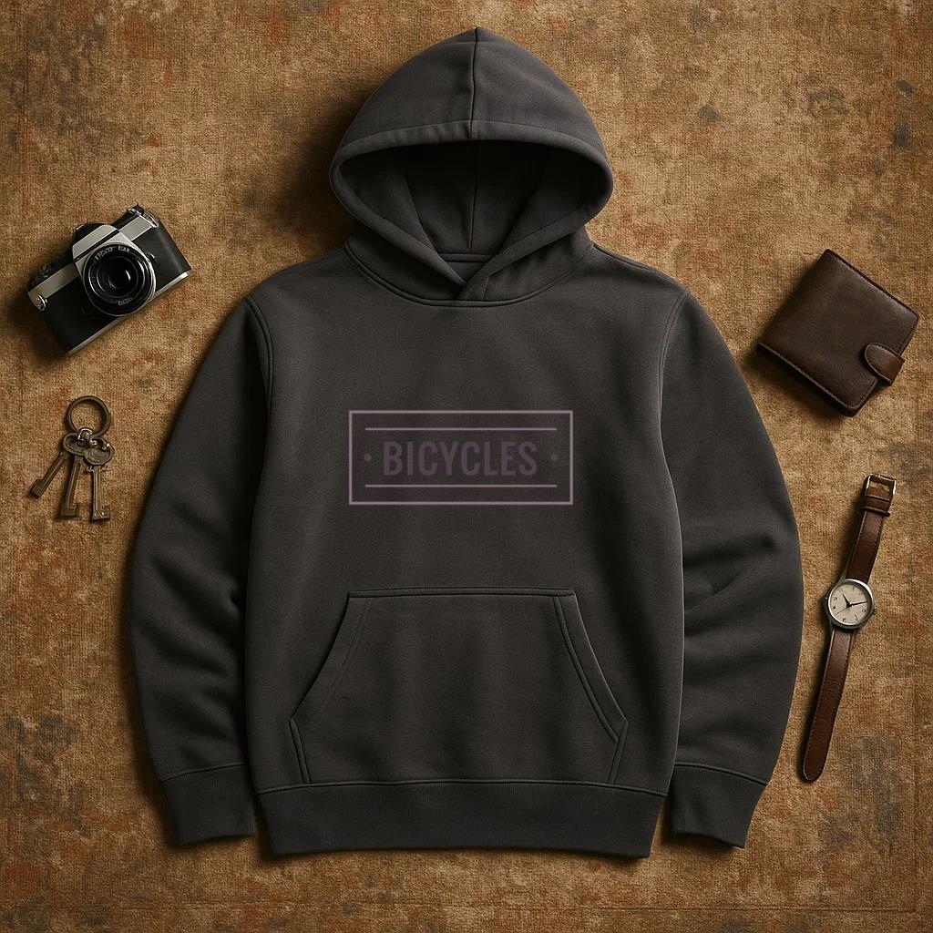 Bicycles Label Strroke Hoodie