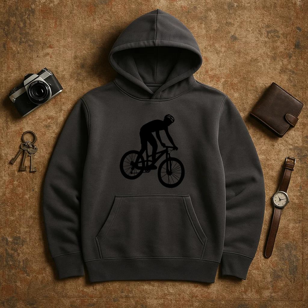 Bike Silhouette Boy Hoodie