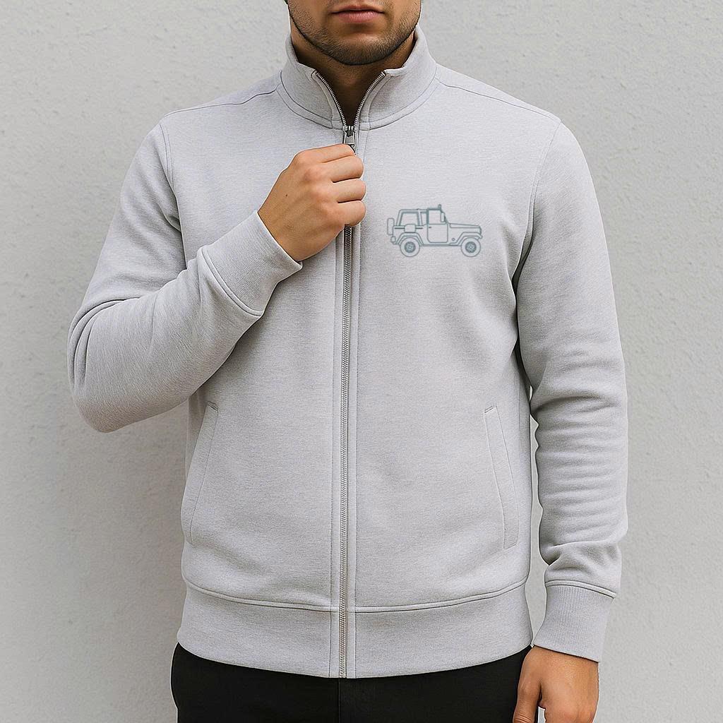 Jeep Vehicle Car Wheel Body Stroke Jacket - Image 3