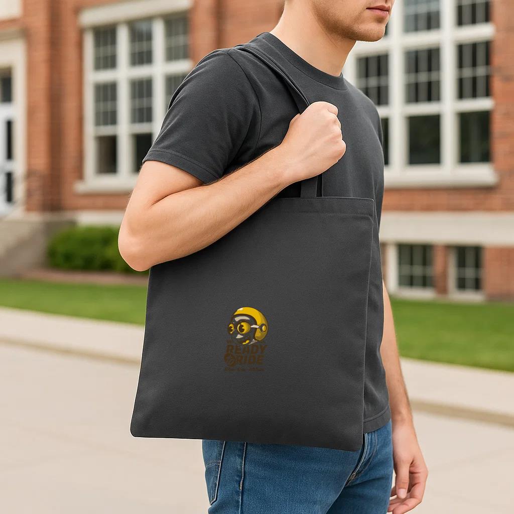 Mechanic Motorbike Peaceful Modern Tote Canvas Bag - Image 3