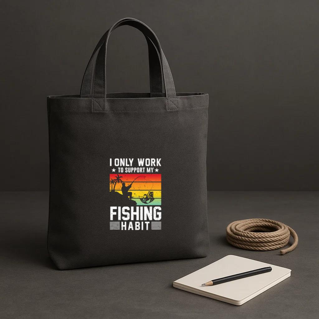 Mechanic Motorbike Wild Modern Tote Canvas Bag - Image 2