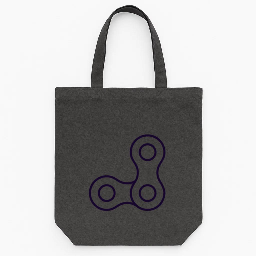 Motorcycle Parts Stroke Icon Tote Canvas Bag