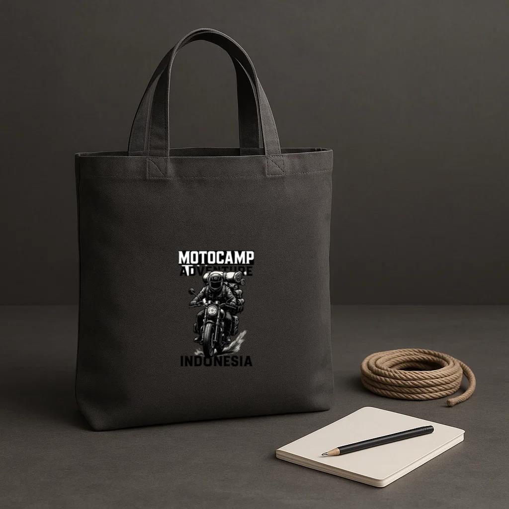 Nomad Motorbike Wild Classic Tote Canvas Bag - Image 2